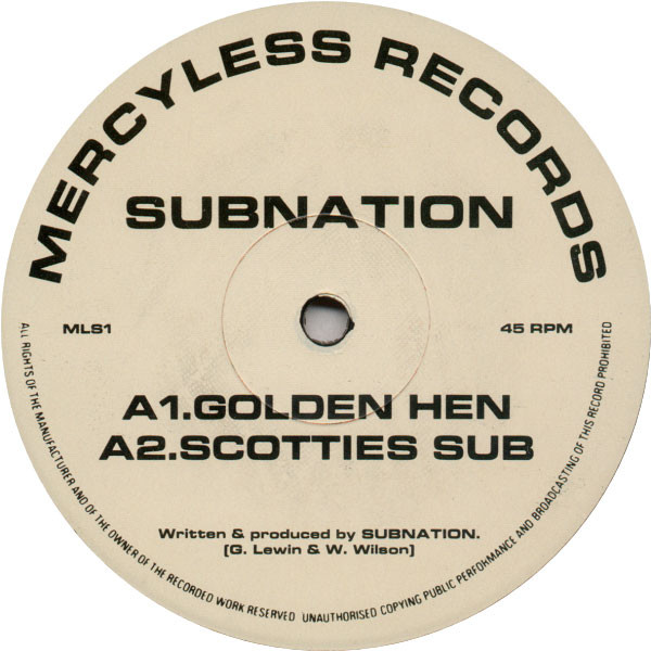 Subnation Golden Hen vynl